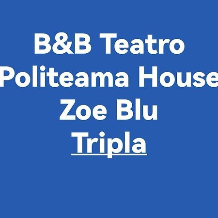 Paleemo Centro Zoe Blu Bed & Breakfast Palermo Eksteriør bilde