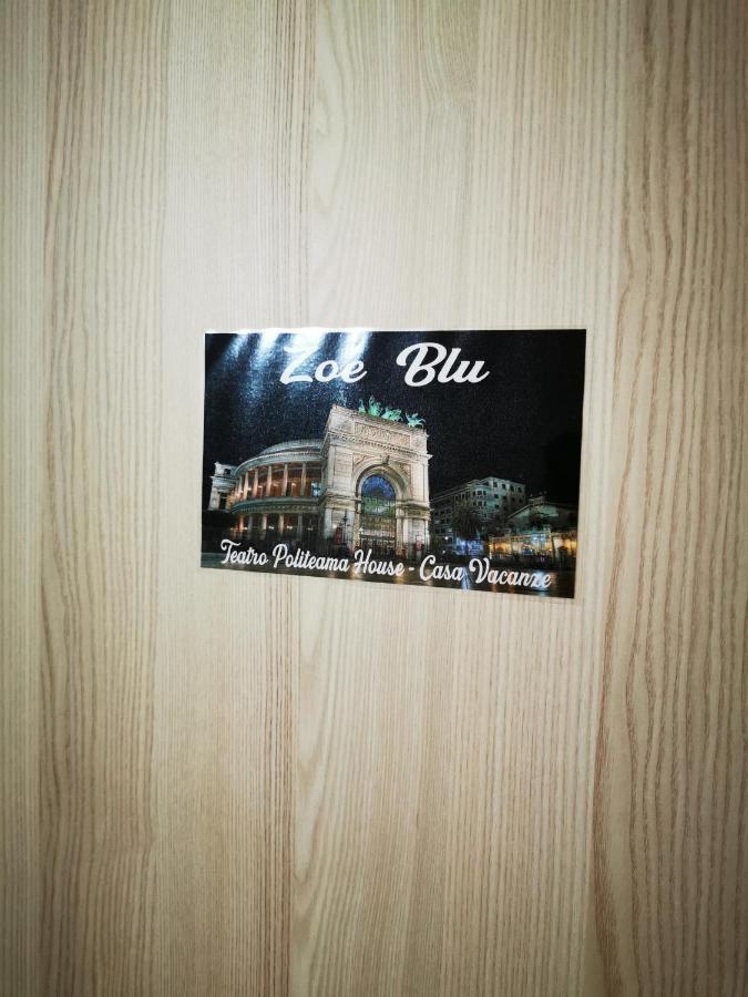 Paleemo Centro Zoe Blu Bed & Breakfast Palermo Eksteriør bilde
