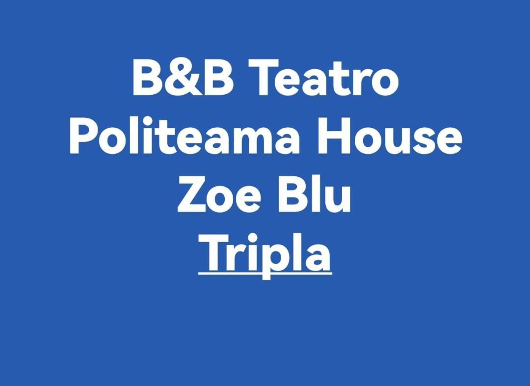 Paleemo Centro Zoe Blu Bed & Breakfast Palermo Eksteriør bilde